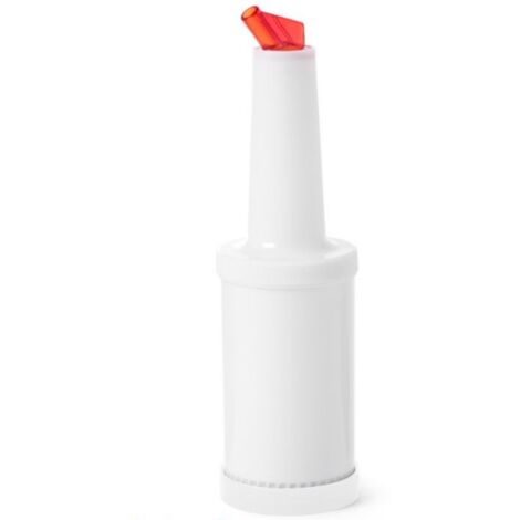 Flacon à Bec Verseur 80 cl - Rouge - Dynasteel (1/2)