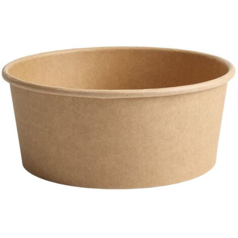 Bol à Salade Kraft - 750 ml - Lot de 50 (1/5)