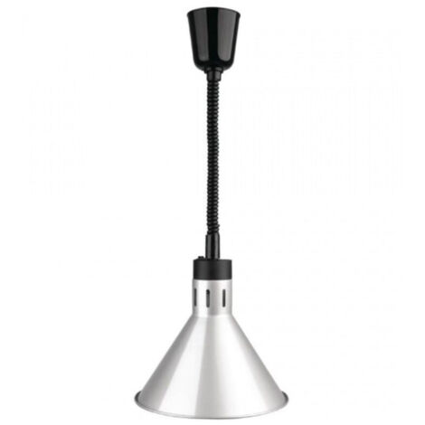 Lampe Chauffante Conique Argentée (1/3)