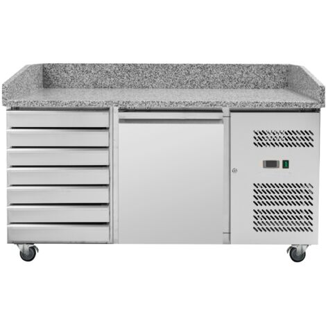 Meuble à Pizza 600x400 - 1 Porte et 7 Tiroirs (1/5)