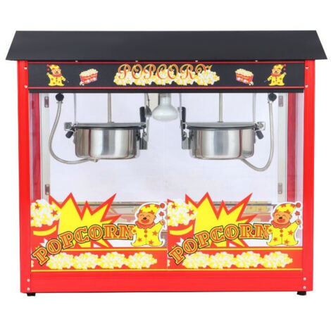 Machine à Pop-Corn Professionnelle Double - Dynasteel