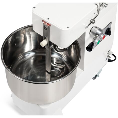 Pétrin 30 L Cuve Fixe et Tête Relevable - 1 Vitesse