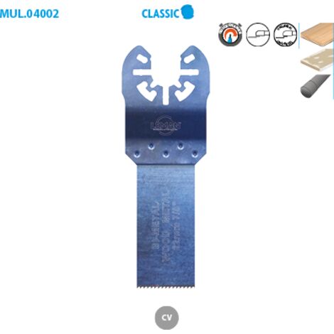 Leman - Lame de scie plongeante chrome vanadium 22 mm - 4002.01 (1/2)