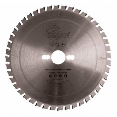 Leman - Lame Carbure 300x30x60z Speciale Metaux (1/4)
