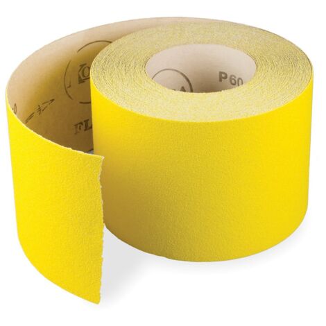 ROULEAU PAPIER 115 MM X 5 ML GR 80 CORINDON JAUNE - 11605.080 - LEMAN