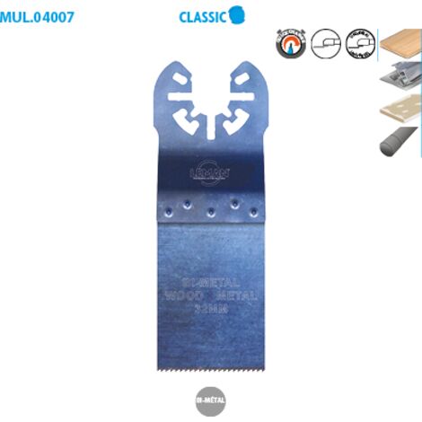 LAME SCIE PLONGEANTE BI METAL 32X40 MM - 4007.01 - LEMAN (1/2)