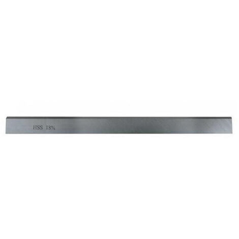 Leman – Fers de dégauchisseuse HSS 18% – Longueur 250mm – Largeur 30mm – Épaisseur 3mm – Pour bois massif et noueux – Coupe précise