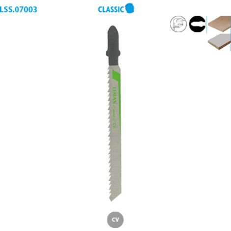 Lame scie sauteuse bois coupe propre Classic Boite de 3 (1/2)