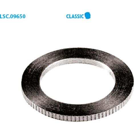 Leman – Bague de réduction crantée pour scie circulaire – Diamètre extérieur 30 mm – Alésage 25,4 mm – Épaisseur 1,8 mm pour coupe précise