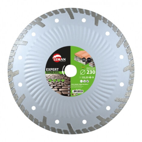 DISQUE DIAMANT JANTE CONTINUE 115X22.23 HT9 Tuile Granit - 890115 - LEMAN (1/3)