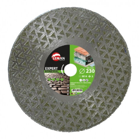 DISQUE DIAMANT JANTE CONTINUE 115X M14 HT3 Multimatériaux (1/4)