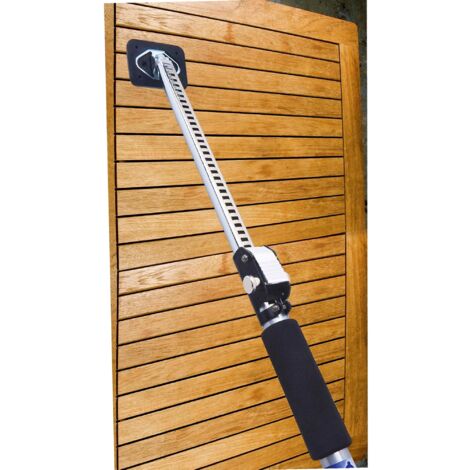 Leman – Presse étai extensible 75-125 cm – Patins en caoutchouc antidérapants – Système télescopique avec blocage de sécurité