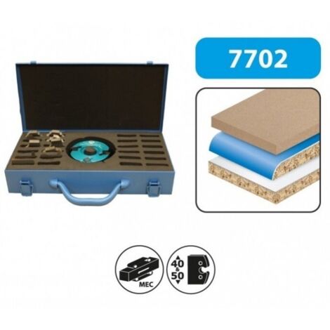 Leman – Coffret porte-outils à profiler 6 paires de fers – Diamètre alésage 30 mm – Compatible avec fers Ht 40 mm – Pour travail du bois (1/5)