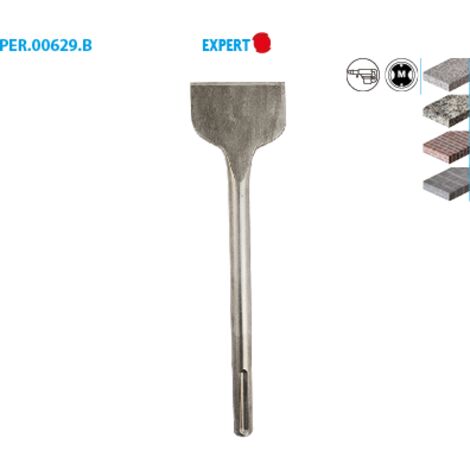 BURIN PLAT 25MM SDS MAX LONGUEUR 600MM - 629.600.25 - LEMAN