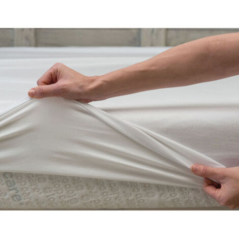 Housse de matelas intégrale en Lyocell - 140 x 190 cm (1/5)