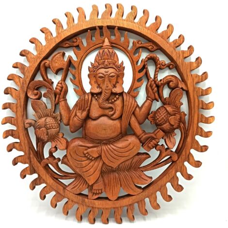Panneau Ganesh - 40cm- Vendu par 1 (1/3)
