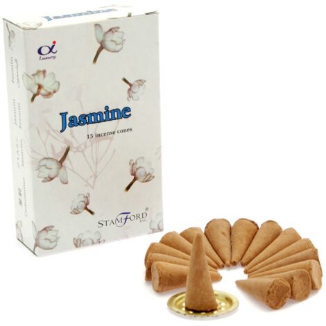 Cônes d'encens au jasmin- Vendu par 1 (1/3)