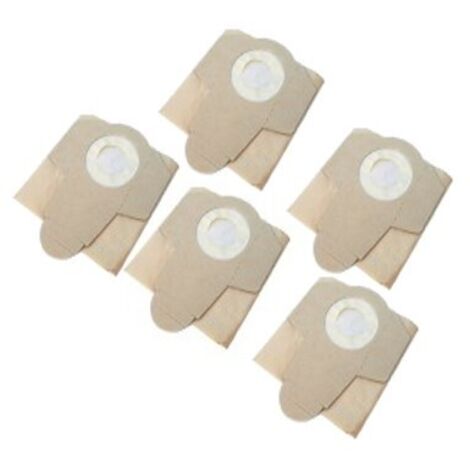 Leman – Filtre sac papier 20L ABR316 – Lot de 5 pièces – Accessoire pour aspirateur – Compatible avec sacs de 20L