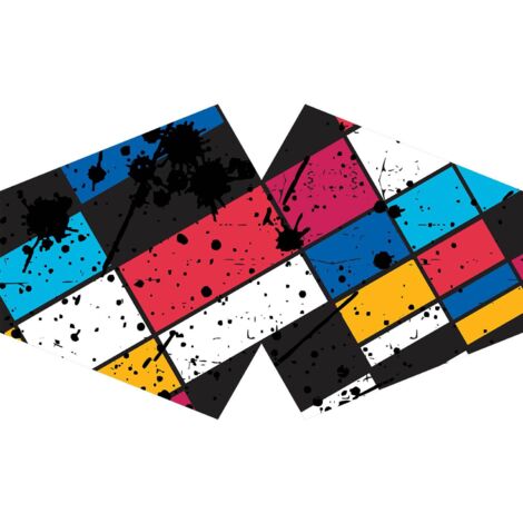 Couvre-visage de mode réutilisable - Graffiti Art (Adulte)- Vendu par 1 (1/2)