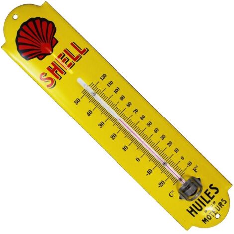 THERMOMÈTRE ÉMAILLÉ TOTAL Bombé Pub Enamelled Thermometer Advertiser 176817750191