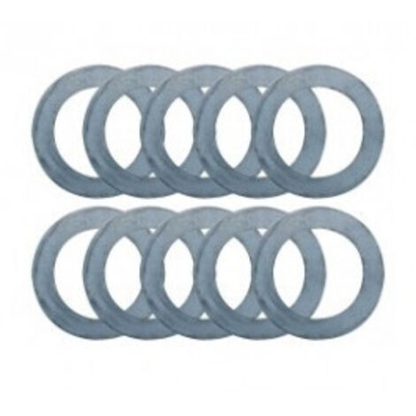 Jeu de 10 bagues millimetriques 0,1 à 1,0 mm D. 45 mm Al. 30 mm - 964.5.045.30.00 - Leman