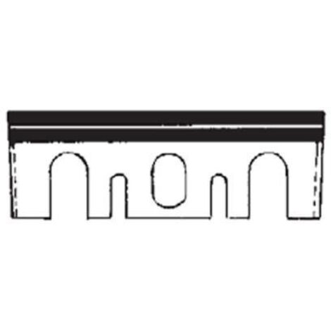 Leman - Jeu de 2 fers rabot carbure hm 82x28x3 Hitachi