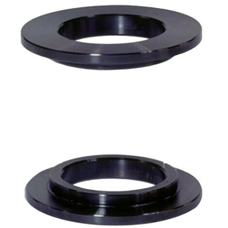 Leman – Jeu de 2 bagues de réduction D.50 mm – Alésage 30 mm – Pour outils de toupie – Réduction de diamètre pour polyvalence