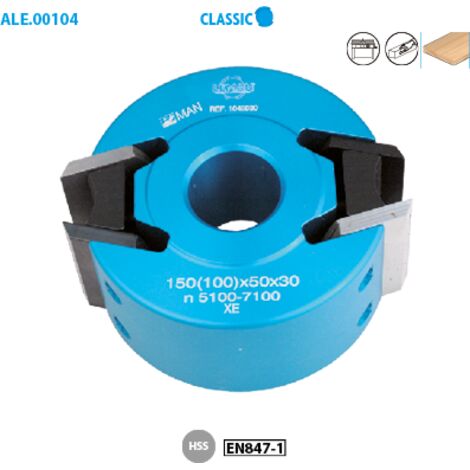 PO A PROFIL/MOULURE D100 AL30 HT50 2 FERS+ C-FERS - 104.50.30 - LEMAN