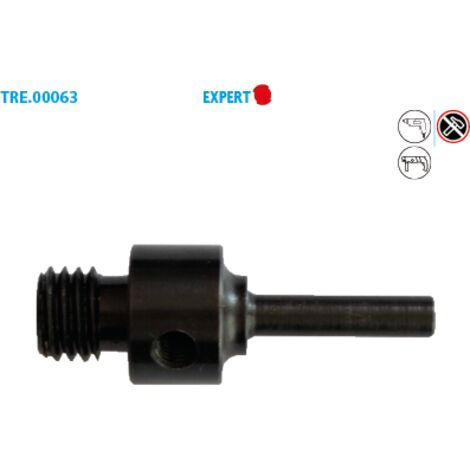 Adaptateur pour trépan diamanté M14 TYPE 66 Expert 6 pans (1/5)