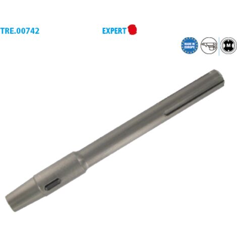 Porte trépan pour trépan carbure SDS Max cône 1/8 L. 420 mm - 74420 - Leman