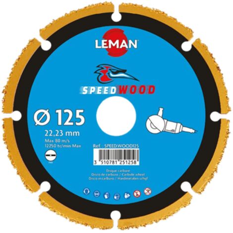 DISQUE A TRONCONNER HM D230X22.23 BOIS - SPEED.WOOD230 - LEMAN