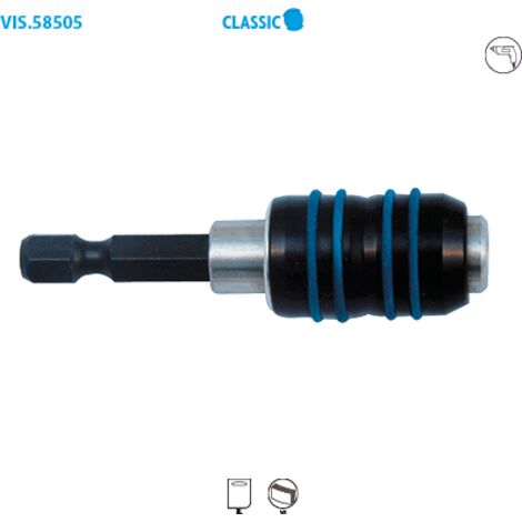 PORTE-EMBOUT MAGNETIQUE SERRAGE RAPIDE LT60 HEXA - 58505.01 - LEMAN (1/3)