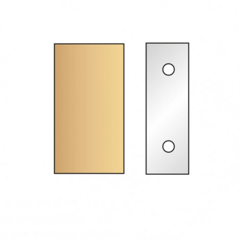 JEU DE 2 FERS PROFILES N°090 POUR P.O. HT.90MM