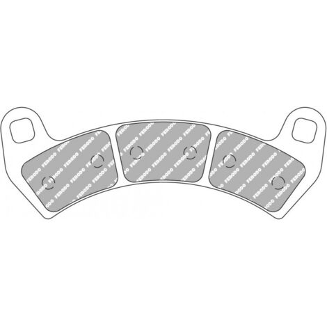 Plaquette de Frein Métal Fritté Sinter Grip Off Road - R90 (1/2)