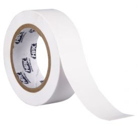 Ruban isolant PVC - blanc 19mm x 10m (1/3)