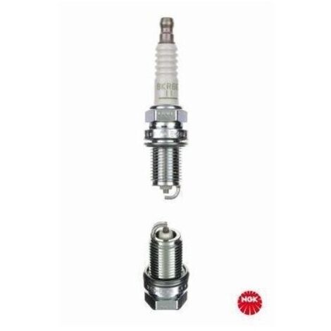 Bougie d'allumage BKR6E-11 Ø14mm Longueur Culot: 19mm Clé: 16mm Électrode Cuivre Écart: 1.1mm - Olive monobloc (1/3)
