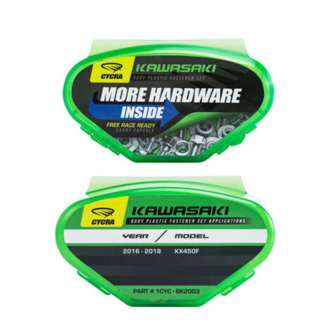 JEU DE Fixation KAWASAKI 450 2018 (1/4)