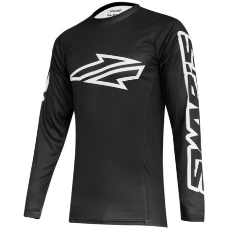 Maillot Cross ALPHA Noir (1/3)