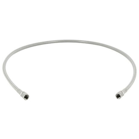 Durite 500mm - Raccords Pré Sertis Gaine Transparente (1/2)