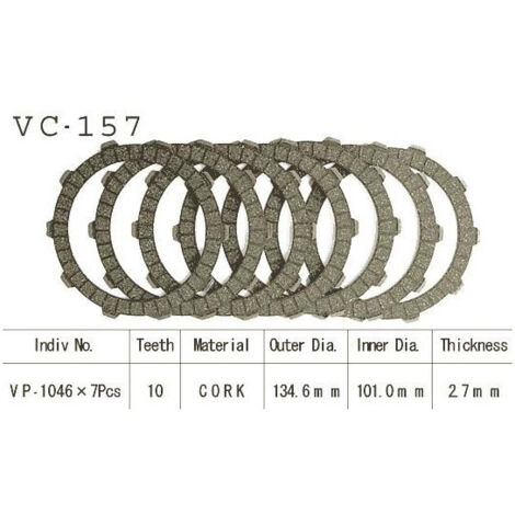 Kit Disques d'Embrayage Garnis Atc250 R (1/2)