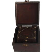 Ensemble de 2 boîtes carrées gothiques- Vendu par 1