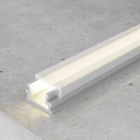 Profilé aluminium fin 2 mètres Aluminium - Ledme - LM3735