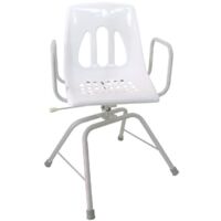 Chaise de douche pivotante