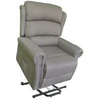 Fauteuil releveur Renaissance 1 ou 2 moteurs - Tissu chiné gris - 1 moteur