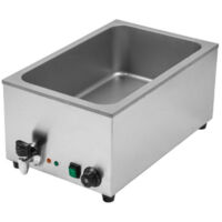 Bain-Marie Professionnel GN 1/1 avec Vidange