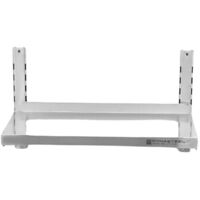 Etagère Murale en Inox sur Crémaillères - L 800 x P 300 mm