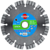 Leman – Disque diamant pour meuleuse 630160 – 160mm – Segments turbo pour granit et quartz – Découpe précise sans éclats