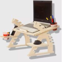 SUPPORT ORDINATEUR PORTABLE RAPPU