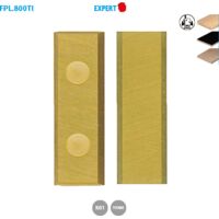 PLAQ.HM+TIN 30X10X1,5 REVERS. 4Z (MECHE D.14 A 22) - 800.301.01TIN - LEMAN