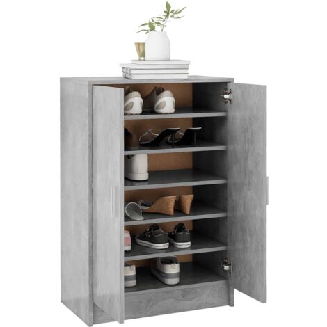Dmora - Meuble à Chaussures Ryan, Armoire Polyvalente Avec 2 Portes Et 1 Porte Abattante